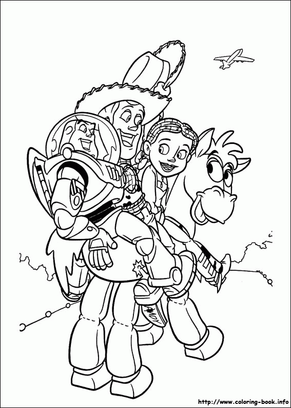 Toy Story kolorowanki